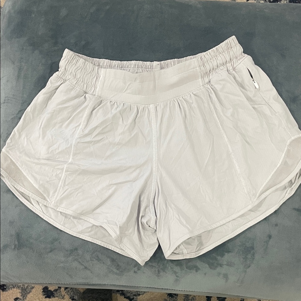 lululemon athletica Light Gray Athletic Shorts